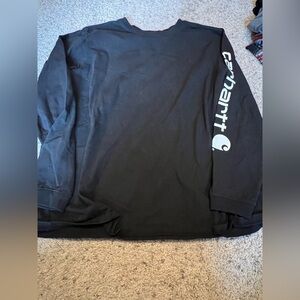 Black Carhartt long sleeve shirt